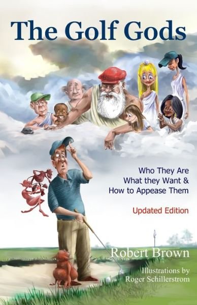 Cover for Robert Brown · The Golf Gods (Paperback Book) (2019)