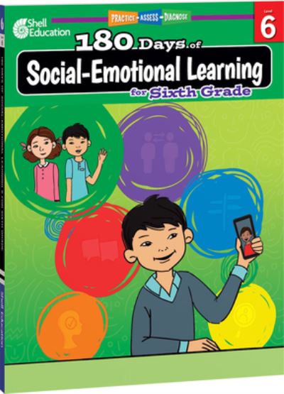 Cover for Jennifer Edgerton · 180 Days™: Social-Emotional Learning for Sixth Grade: Practice, Assess, Diagnose - 180 Days of Practice (Paperback Book) (2021)