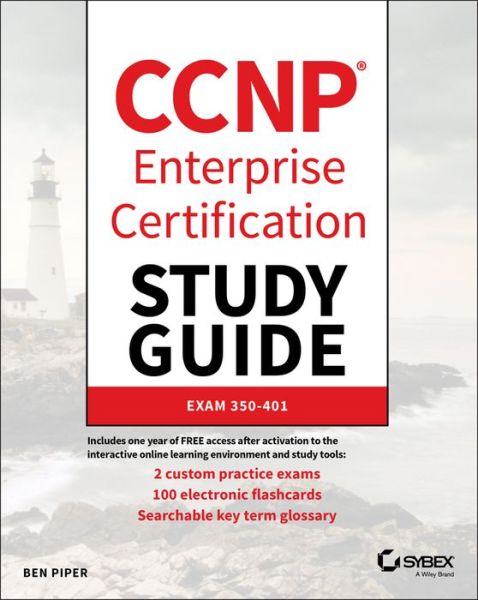 Cover for Ben Piper · CCNP Enterprise Certification Study Guide: Implementing and Operating Cisco Enterprise Network Core Technologies: Exam 350-401 (Pocketbok) (2020)