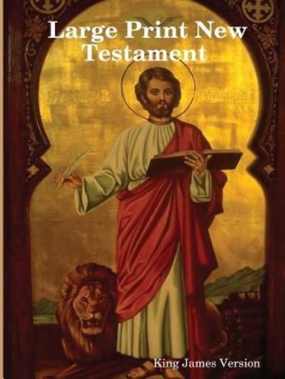 Cover for King James Version · Large Print New Testament (Paperback Book) (2016)