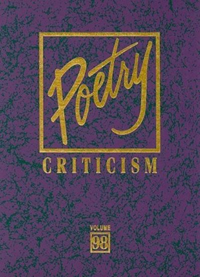 Cover for Michelle Lee · Poetry Criticism (Hardcover Book) (2009)