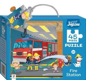 Cover for Hinkler Pty Ltd · Junior Jigsaw: Fire Station - Junior Jigsaws (GAME) (2018)