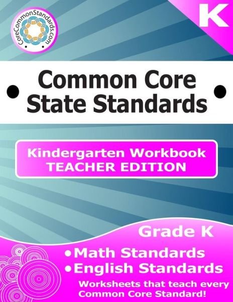 Cover for Have Fun Teaching · Kindergarten Common Core Workbook - Teacher Edition (Taschenbuch) (2015)