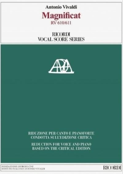 Cover for Antonio Vivaldi · Magnificat RV 610/611 (Paperback Book) (2020)
