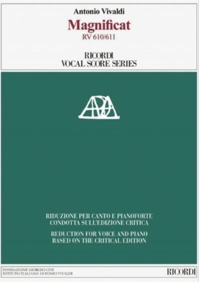 Cover for Antonio Vivaldi · Magnificat RV 610/611 (Paperback Bog) (2020)