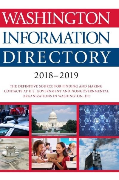 Cover for CQ Press · Washington Information Directory 2018-2019 (Hardcover bog) (2018)