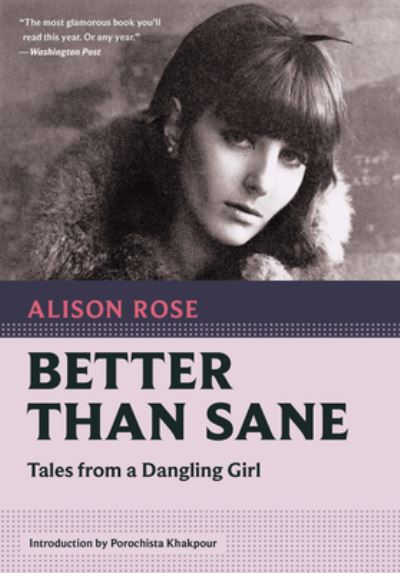 Cover for Alison C. Rose · Better Than Sane (Book) (2023)