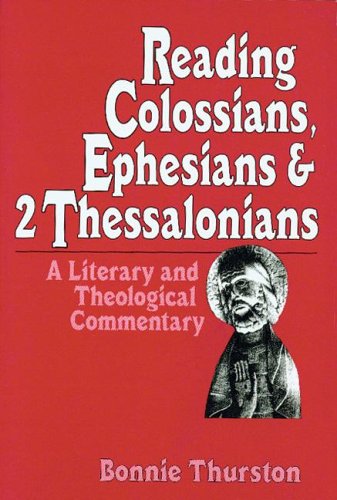 Cover for Bonnie Thurston · Reading Colossians, Ephesians &amp; 2 Thessalonians: a Literary and Theological Commentary (Reading the New Testament (Smyth &amp; Helwys)) (Paperback Book) (1995)