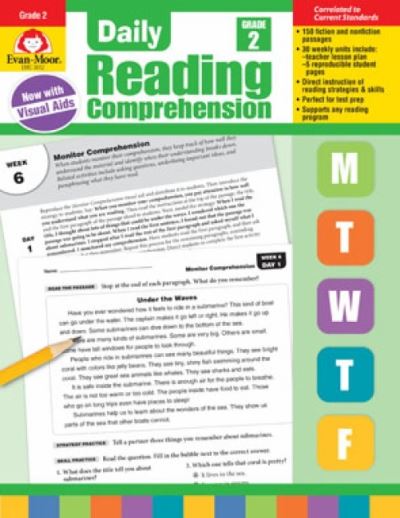 Cover for Evan Moor · Daily Reading Comprehension, Grade 2 (Paperback Book) (2018)