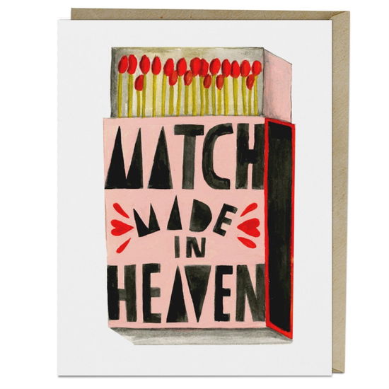 6-Pack Lisa Congdon for Em & Friends Women Match Made in Heaven Card - Lisa Congdon - Books - Knock Knock - 9781642448757 - July 10, 2019