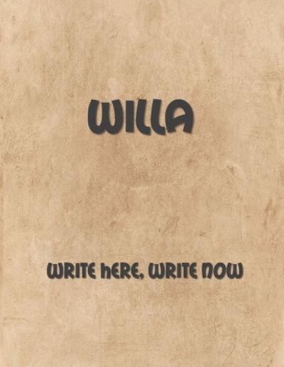 Willa - Bif Ramone - Książki - Independently Published - 9781694650757 - 21 września 2019