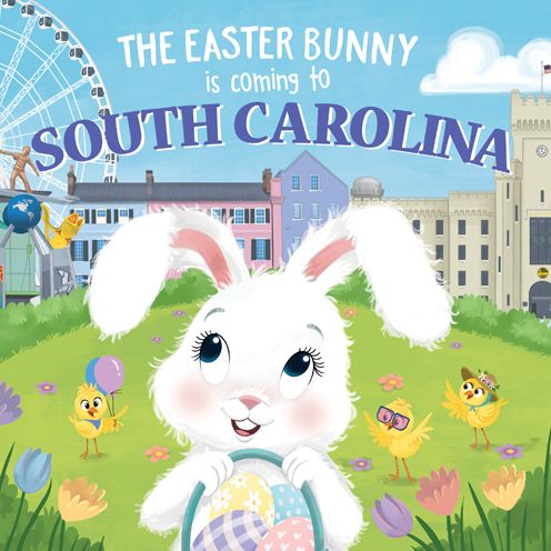 Cover for Eric James · The Easter Bunny is Coming to South Carolina (Inbunden Bok) (2020)