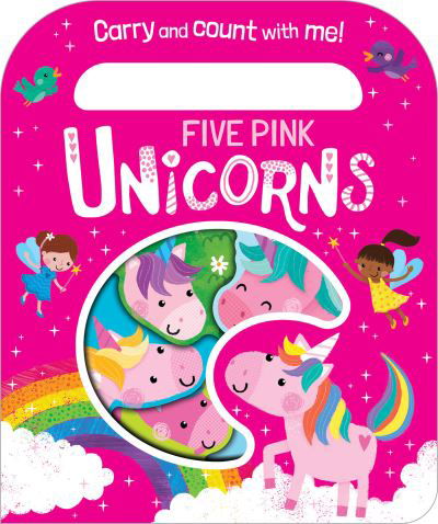 Cover for Katie Button · Five Pink Unicorns - Count and Carry Board Books (Board book) (2022)