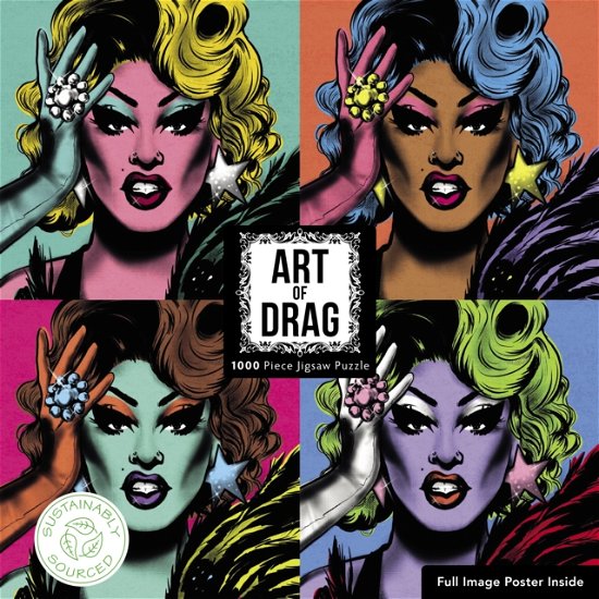 Adult Sustainable Jigsaw Puzzle Art of Drag: 1000-pieces. Ethical, Sustainable, Earth-friendly - 1000-piece Sustainable Jigsaws (SPIL) (2023)