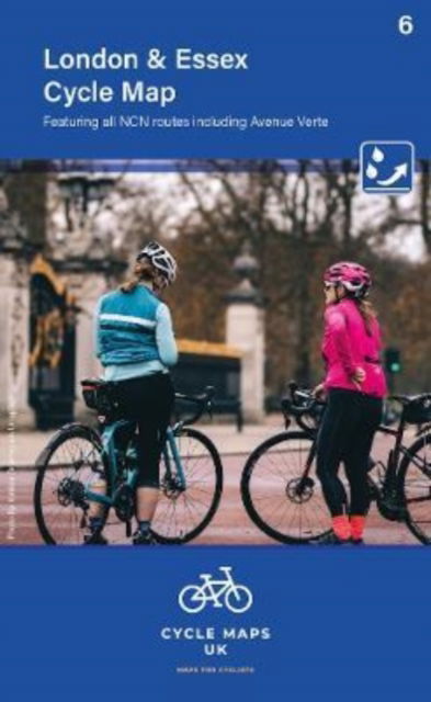 Cover for Cycle Maps UK · London and Essex Cycle Map 6 - Cycle Maps UK (Kartor) (2022)