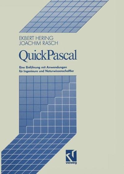 Cover for Ekbert Hering · Quickpascal (Paperback Book) [German, 1990 edition] (1990)
