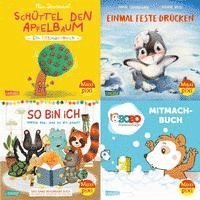 Maxi-Pixi-4er-Set 110: Bilderbücher zum Mitmachen (4x1 Exemplar) - V/A - Bøger - Carlsen - 9783551030757 - 20. oktober 2023