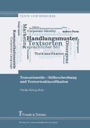 Cover for Krieg-Holz · Textsortenstile - Stilbeschr (Bog)