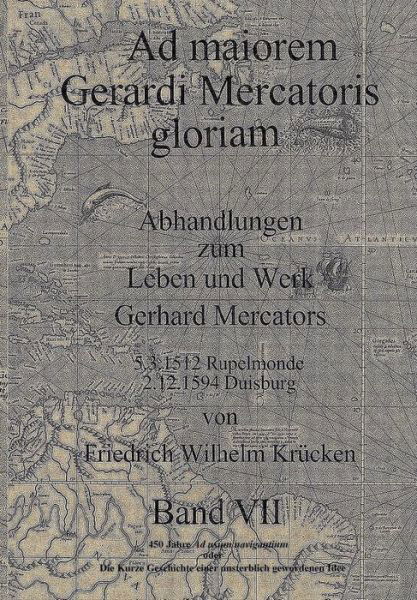 Cover for Krücken · Ad Maiorem Gerardi Mercatoris G (Book) (2017)