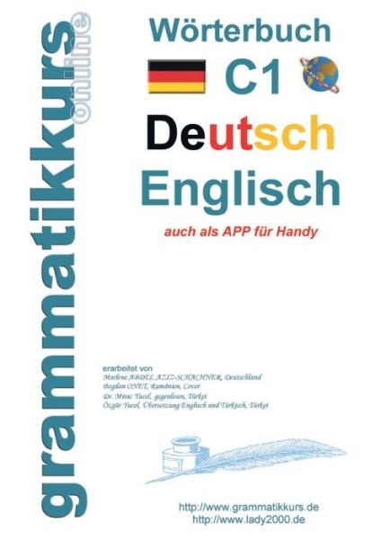 Cover for Schachner · Wörterbuch C1 Deutsch - Engli (Book) (2019)