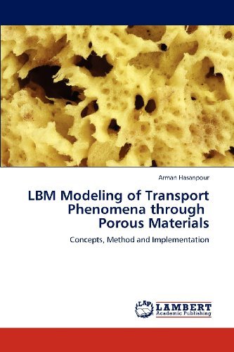 Cover for Arman Hasanpour · Lbm Modeling of Transport Phenomena Through   Porous Materials: Concepts, Method and Implementation (Taschenbuch) (2012)
