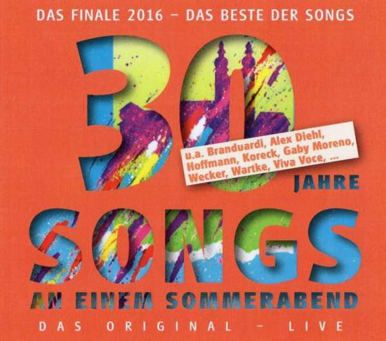 30 Jahre Songs an einem Sommerabend - Konstantin Wecker - Musik - BuschFunk VertriebsGmbH - 9783944058757 - 12. november 2016