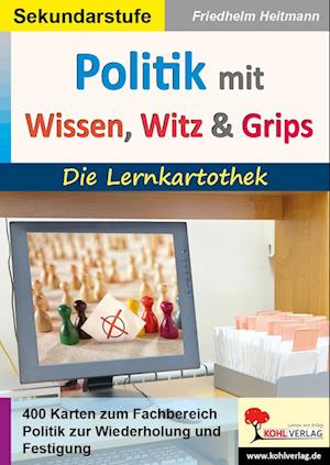 Cover for Friedhelm Heitmann · Politik mit Wissen, Witz &amp; Grips (Paperback Book) (2022)