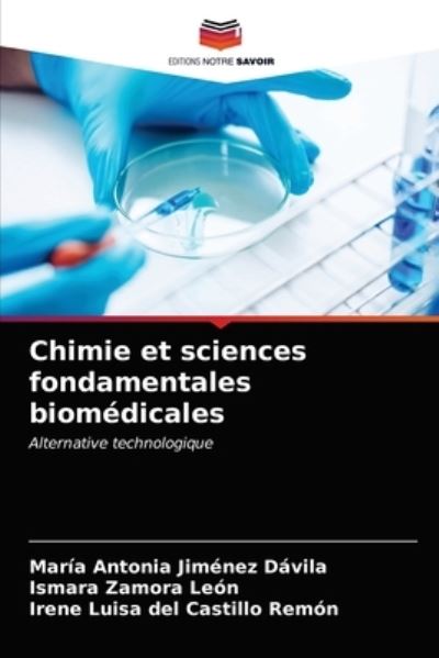 Cover for Maria Antonia Jimenez Davila · Chimie et sciences fondamentales biomedicales (Paperback Book) (2021)
