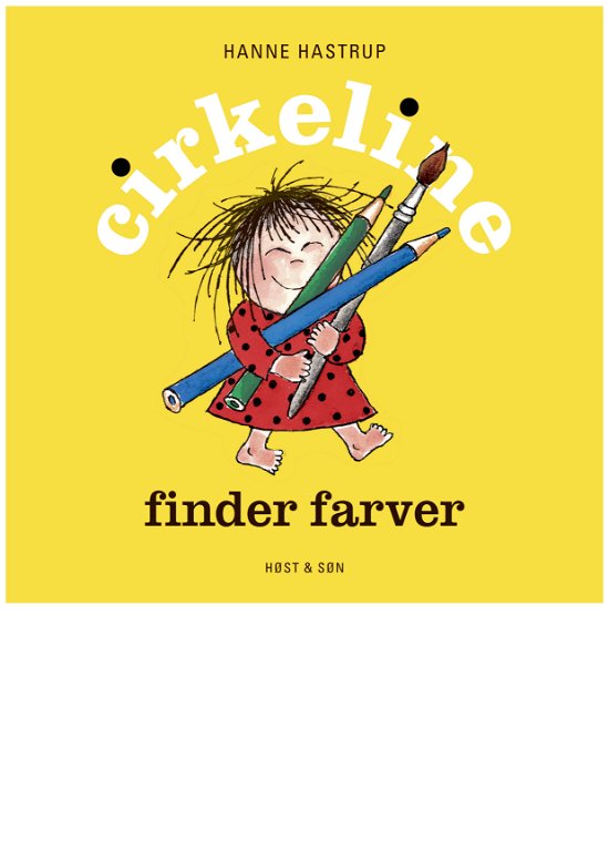 Cover for Hanne Hastrup · Cirkeline finder farver (Cardboard Book) [1er édition] (2020)