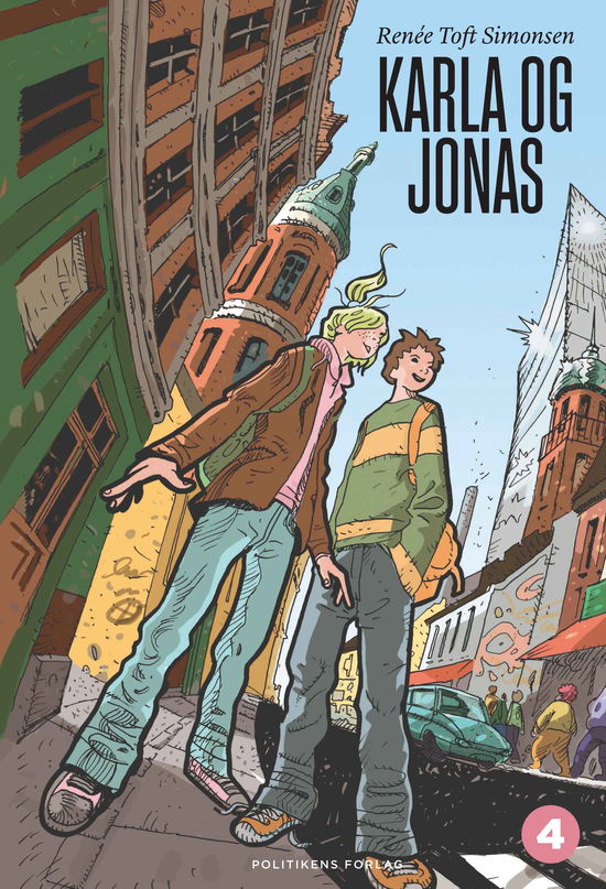 Cover for Renée Toft Simonsen · Karla -serien: Karla og Jonas (Hardcover Book) [5. Painos] (2019)