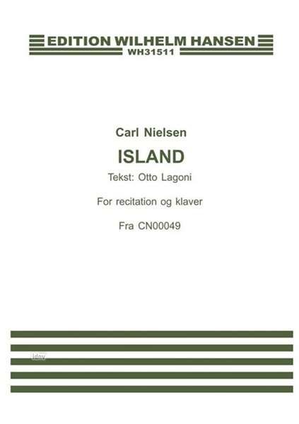 Cover for Carl Nielsen · Carl Nielsen: Island (Piano &amp; Narrator) (Sheet music) (2015)