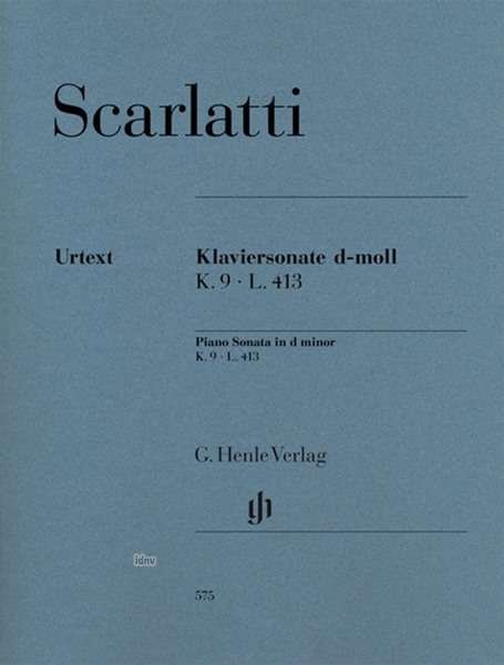 Cover for Scarlatti · Klaviersonate d-moll K. 9 L. (Book)