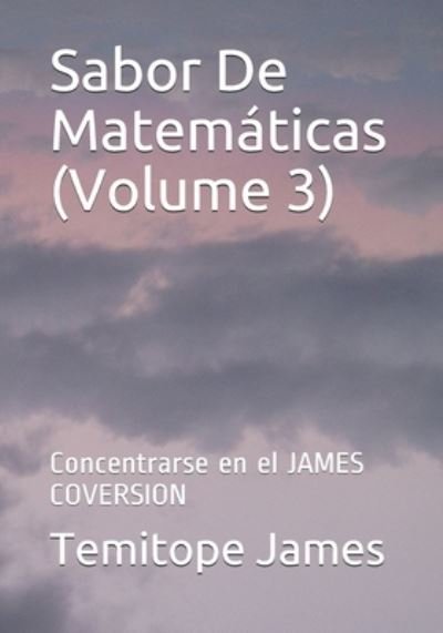 Cover for Temitope James · Sabor De Matematicas (Volume 3) (Paperback Book) (2020)
