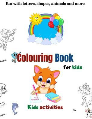 Cover for Dale A Gutierrez · Colouring Book for kids (Pocketbok) (2020)