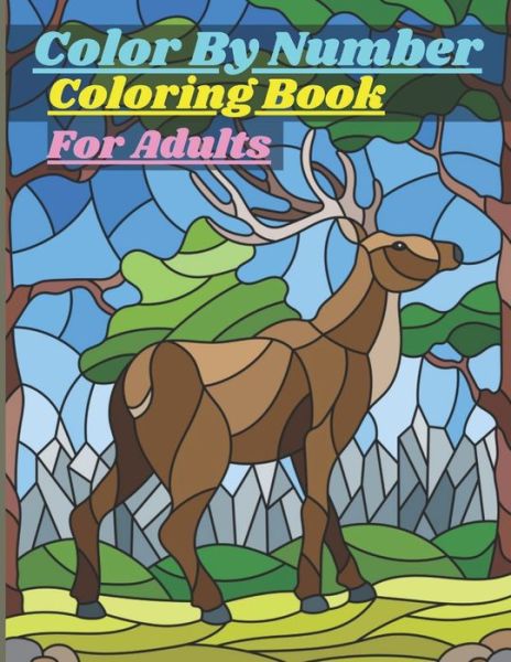 Cover for Mary Miller · Color By Number Coloring Book For Adults (Paperback Book) (2021)