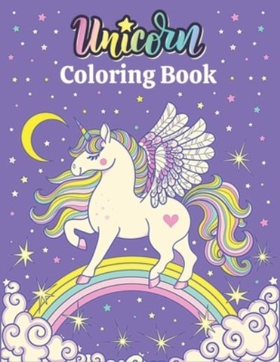 Cover for Coloring Books · Unicorn Coloring Book (Paperback Book) (2021)