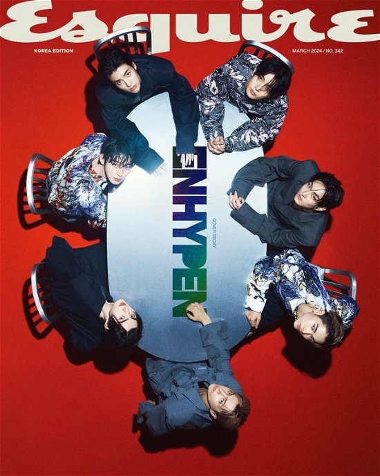 Cover for ENHYPEN · Esquire Korea March 2024 (Magazine) [A / Group edition] (2024)