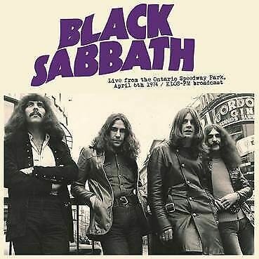 Cover for Black Sabbath · Live From The Ontario Speedway Park, April 6th 1974 / Klos-F (LP) (2020)