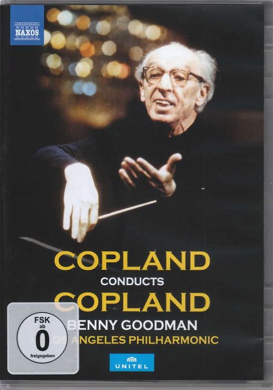 Cover for Copland Conducts Copland (MDVD) (2018)