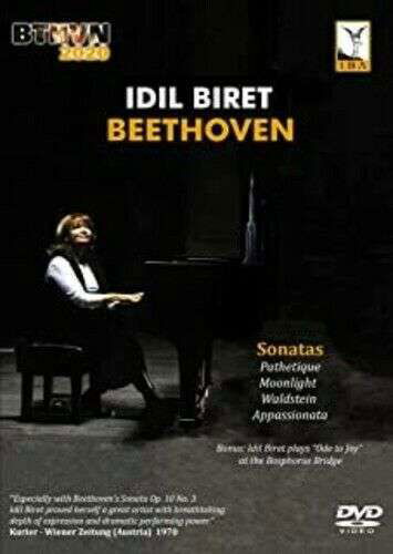 Cover for Idil Biret · Beethoven: Piano Sonatas Nos. 8, 14, 21 &amp; 23 (DVD) (2021)