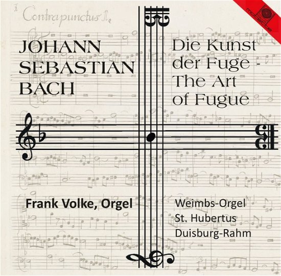 Cover for Frank Volke · Bach Die Kunst Der Fuge (CD) (2022)