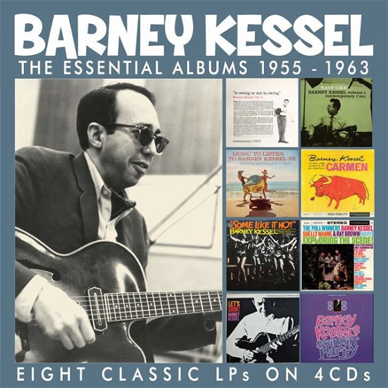 Essential Albums 1955-1963 - Barney Kessel - Muziek - ENLIGHTENMENT - 0823564035758 - 6 mei 2022