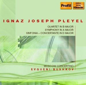 Cover for Pleyel / Bushkov / Moscov Concertino · Symphony in B Major Sinfonia Concertante Quartet (CD) (2007)