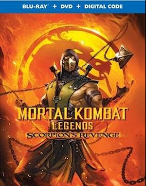 Cover for Mortal Kombat Legends: Scorpion's Revenge (Blu-ray) (2020)