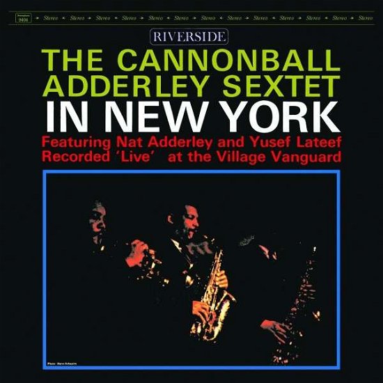 Cover for Cannonball Adderley · In New York (LP) [High quality, Limited edition] (2014)