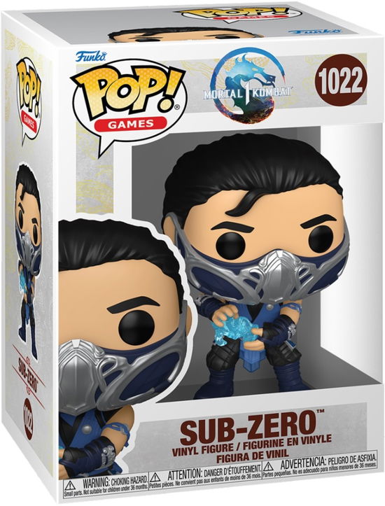 Funko Pop Games Mortal Kombat 1 Sub Zero - Pop Games Mortal Kombat - Gadżety - Funko - 0889698802758 - 15 października 2024