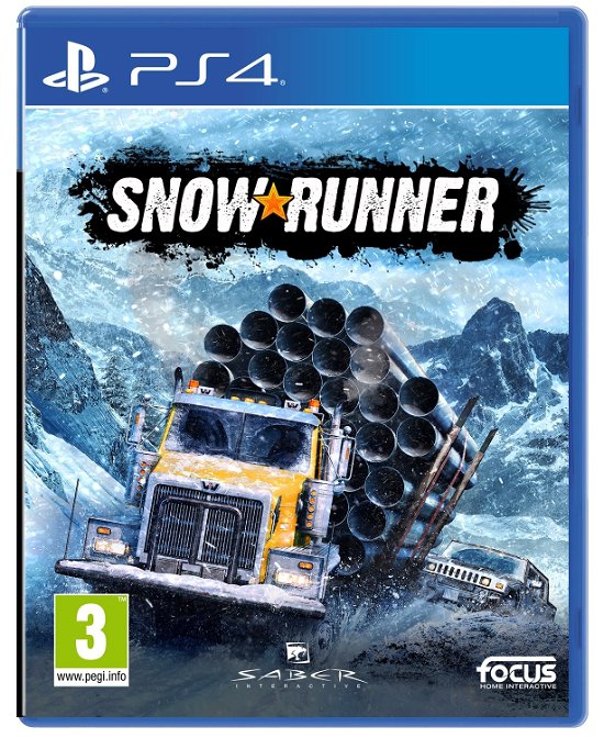 Cover for Playstation 4 · Snowrunner: A Mudrunner (SPEL) (2020)