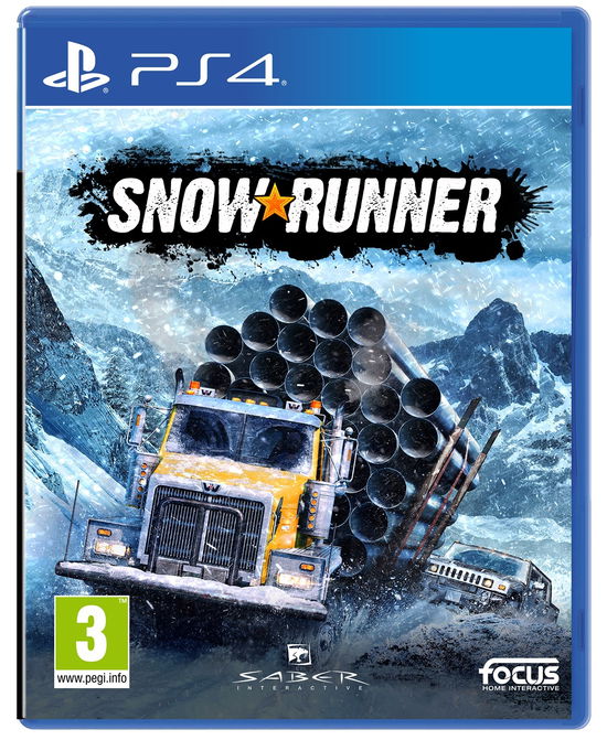 Snowrunner: A Mudrunner - Playstation 4 - Brætspil - Focus Home Interactive - 3512899122758 - 28. april 2020