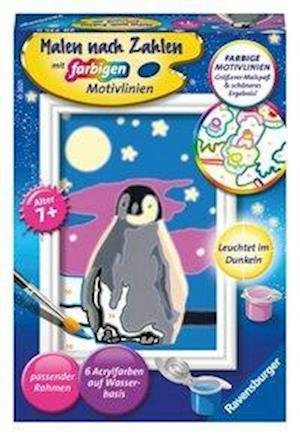 Cover for Ravensburger Spieleverlag · Kleiner Pinguin. Malen nach Zahlen (SPIL) (2021)