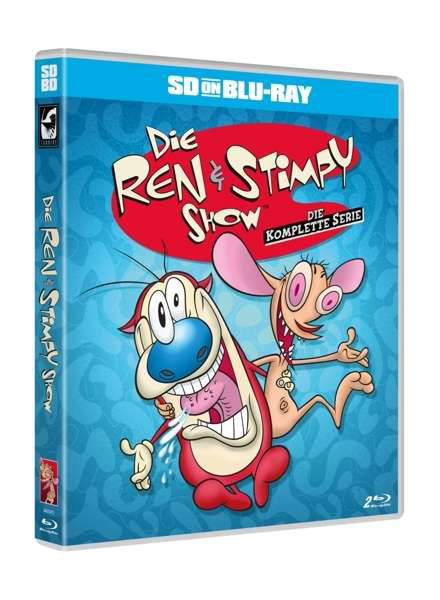 Cover for Ren &amp; Stimpy · Die Ren &amp; Stimpy Show (Komplette Serie) Sd on Brd (Blu-ray) (2015)